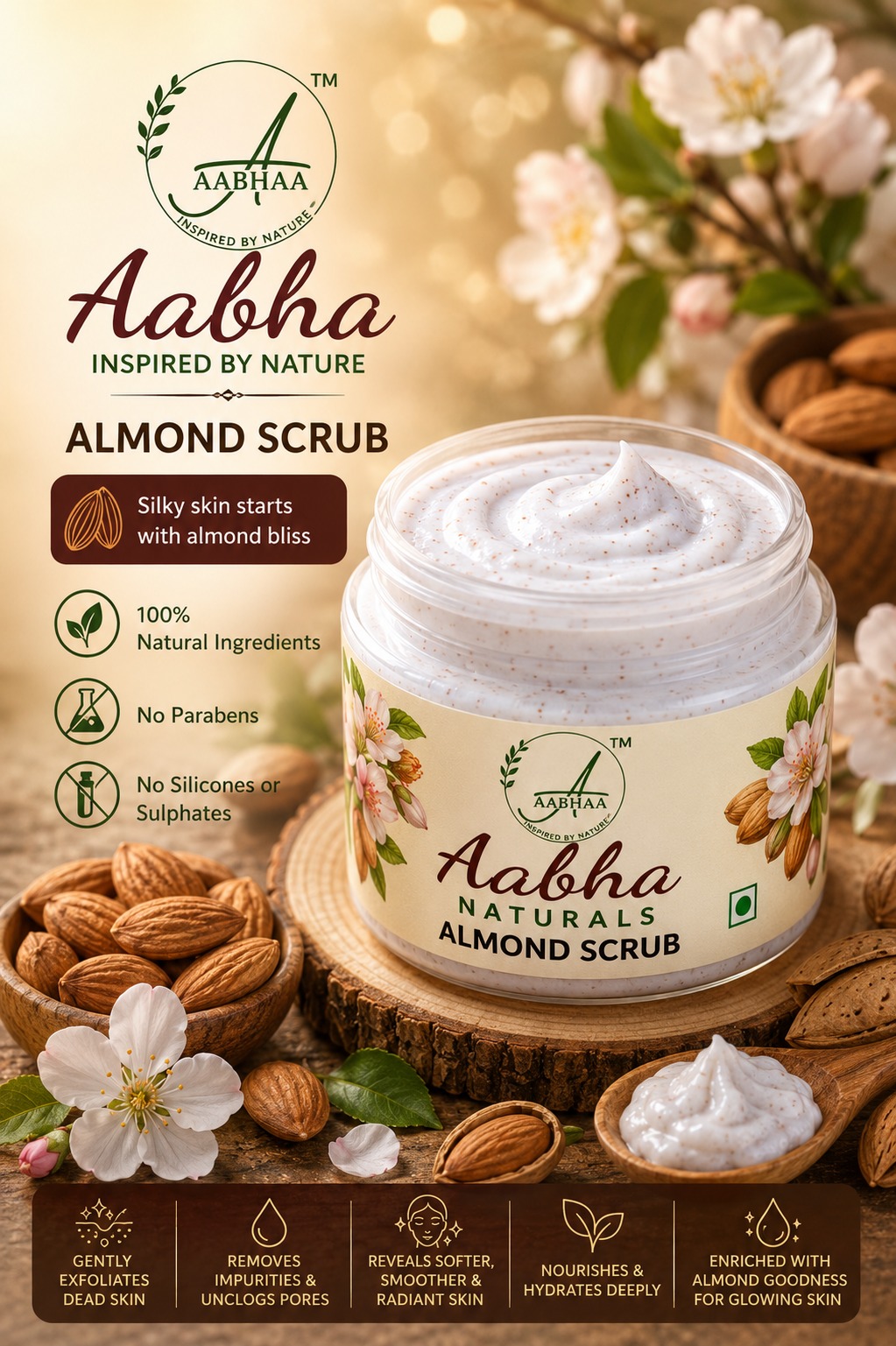 Almond Scrub