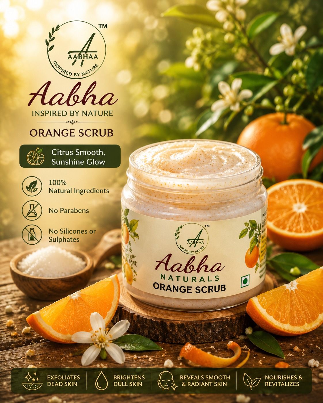 Orange Scrub
